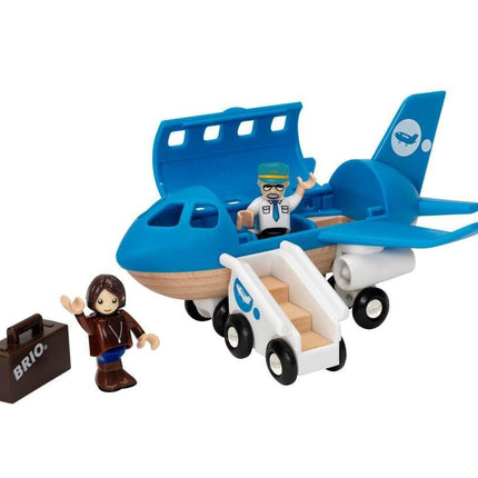 BRIO World 33306 Airplane Set 5 Piece Wooden Toy f