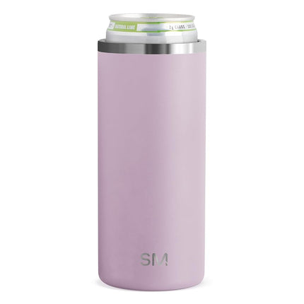 Simple Modern Skinny Can Cooler | Slim Insulated Stainless Steel Drink Sleeve Holder | Insulate Seltzer, Soda, Beer, Energy Drinks | Gift for Women Her | Ranger Collection | Slim 12oz | Lavender Mist