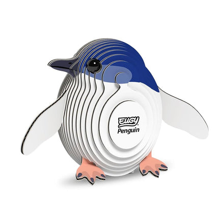 EUGY 017 Penguin 3D Paper Puzzle - 28 Pieces Eco-F