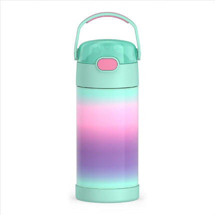 THERMOS FUNTAINER Water Bottle with Straw, 12oz, M