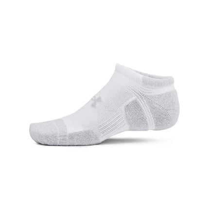 Under Armour UA Performance Tech 3pk UA UA UA Performance Tech 3pk Ult, (100) White/Grey, S