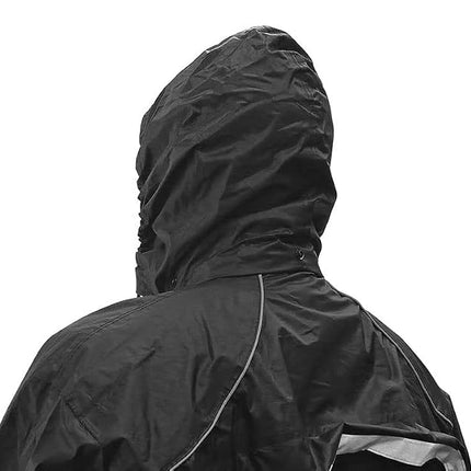 Nelson-Rigg Stormrider Rain Suit (Black/High Visibility Yellow, XXXX-Large)