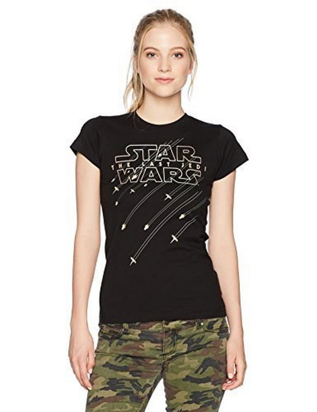 Star Wars Junior's Last Flight Poster Logo Top, Bl