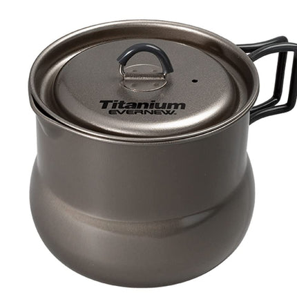 Tetera de camping ligera de titanio Evernew, 800