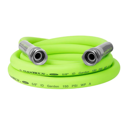 Flexzilla HFZG510YWLI-E Garden Lead-in Hose 5/8 in. x 10 ft, ZillaGreen, 10Ft