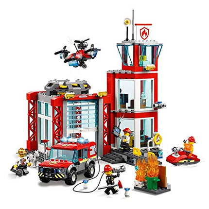LEGO City Fire Brigade Fire Station 60215 (509 parts) light & sound - 2019