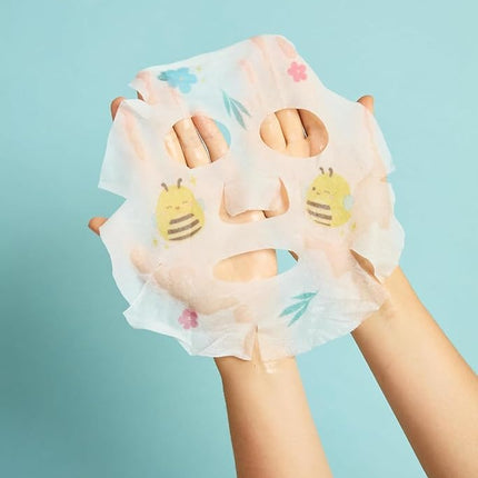 TONYMOLY x Squishmallows Sheet Mask Set – 4-Pack Facial Skincare Variety for Hydrating, Soothing, Repairing, Nourishing, Moisturizing & Glowing Skin