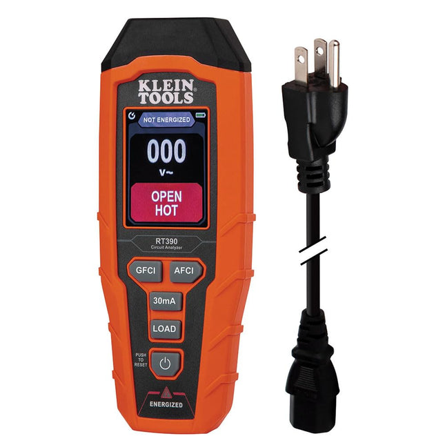 Klein Tools RT390 Circuit Analyzer with Large LCD,