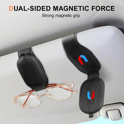 TUYOHW Paquete de 2 soportes para gafas de sol para coche