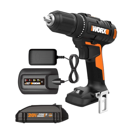 Perceuse-visseuse sans fil Worx WX108L 20V 1/2" Power Share - (Batteries et chargeur inclus)