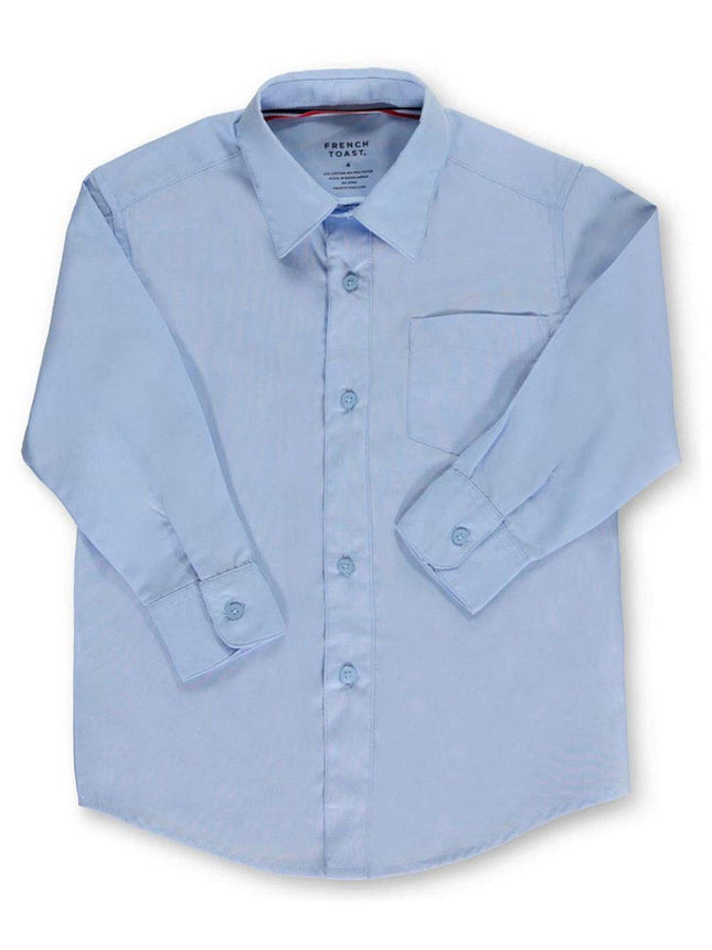 French Toast Boys' Long Sleeve Classic Dress Shirt