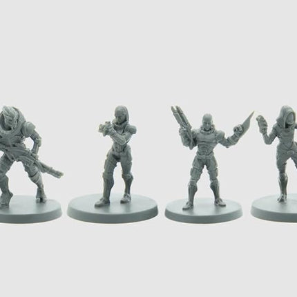 Mass Effect: Prioridad Hagalaz - El juego de mesa - Experiencia cooperativa basada en la historia, juego de estrategia para niños y adultos, a partir de 14 años, de 1 a 4 jugadores, de 45 a 90 minutos de juego, fabricado por Modiphius Entertainment