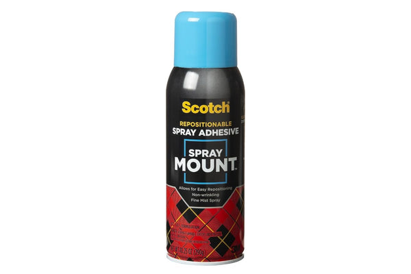 3M Spray Mount Artist's Adhesive, One 15.25 Ounce 