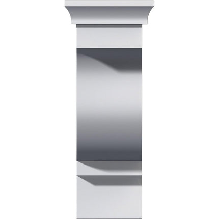 Ekena BKT03X09X07ED 3 1/2" W x 7" D x 9" H Edinburgh Bracket, Primed
