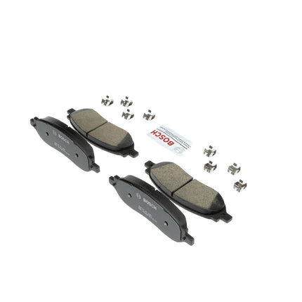 BOSCH BC1068 QuietCast Premium Ceramic Disc Brake Pad Set - Compatible with Select Ford F-150, F-250 Super Duty, F-350 Super Duty; REAR