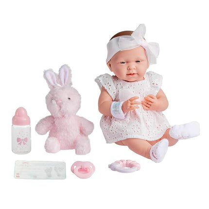 JC Toys- Baby Dolls - White (18059)