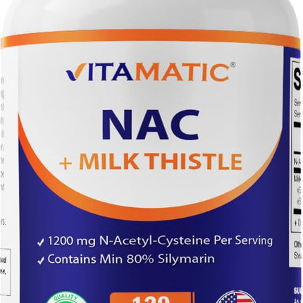 Vitamatic NAC Supplement N-Acetyl-L-Cysteine (NAC)