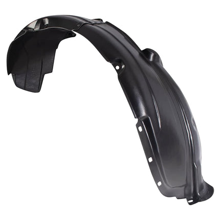 TRQ Front Left Inner Fender Liner Black Drivers Si