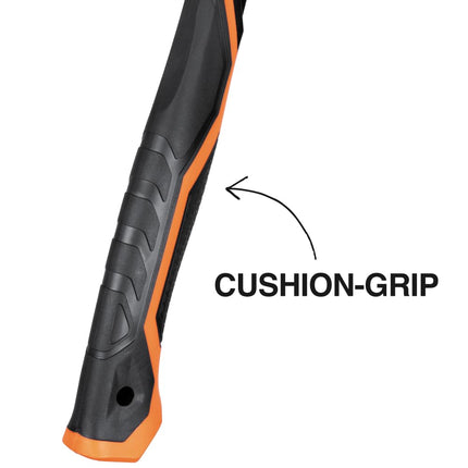 Klein Tools H80922S Smooth Face Hammer with Straight Claw, 22-Ounce Forged Steel, Magnetic Nail Starter, and Extra-Large Squared Strike Face