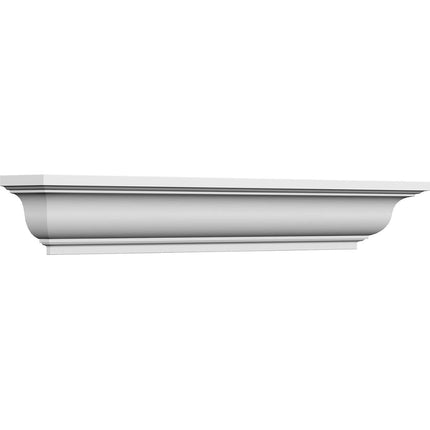 Ekena Millwork CRH06X83ST-3 83" Bottom 91 Top Width x 5 3/4" H x 1/2" P Standard Crosshead