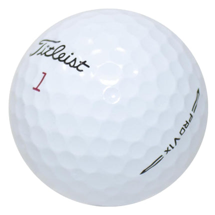 LostGolfBalls - 48 Titleist Pro V1x Golf Balls in Good Condition, 2023 Year Model, AAA Quality, Used & Recycled Used Golf Balls, Titleist ProV1x, The #1 Ball in Golf, White
