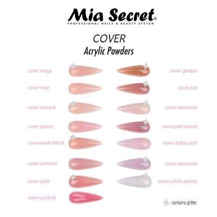 MIA Secret Cover Powder 3 Pc Set - Pink/Beige/Rose 1.0 Oz