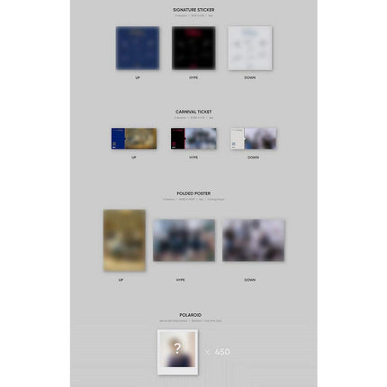 BIGHIT Ent. ENHYPEN - Border : Carnival (2nd Mini Album) Album+Extra Photocards Set (Hype ver.), L200002158