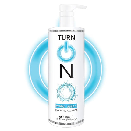 Turn On Water Based Sex Lube 32 Ounce Premium Pers
