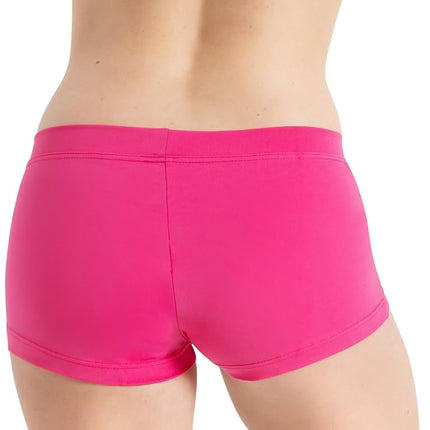 Capezio Women's Low-Rise Boyshort, Hot Pink, S