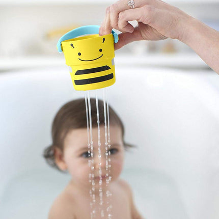 Skip Hop Zoo Stack and Pour Buckets, 5 Count (Pack of 1)