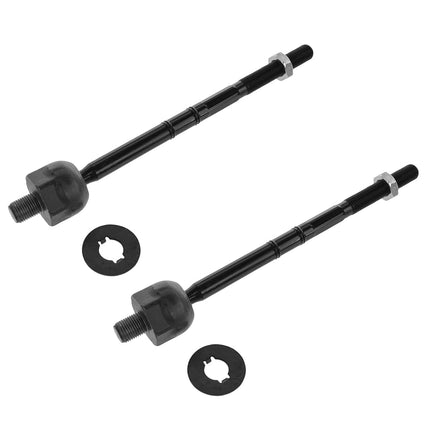 TRQ Front Inner Tie Rod Set Compatible with 2001-2