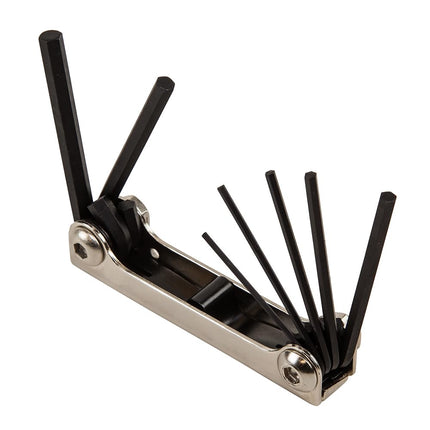 KLEIN TOOLS 70582 Folding Hex Key Set, 7-Key, Metric Sizes