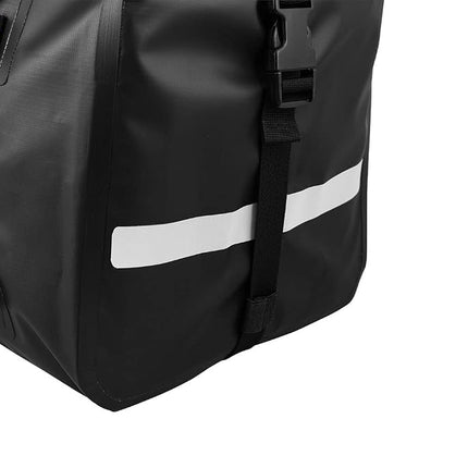 Nelson-Rigg Hurricane Dry Saddlebags, Black/Gray