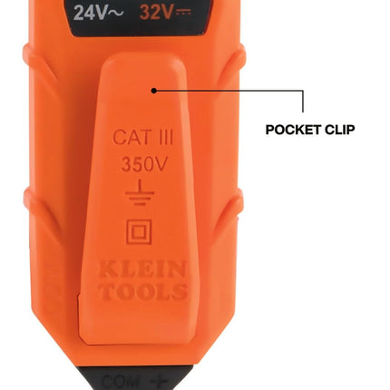 Voltage Tester, AC Voltage and DC Voltage Tester, No Batteries Needed Klein Tools ET45