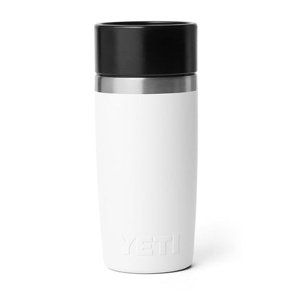 YETI Rambler 12 oz Travel Bottle, Stainless Steel, Vacuum Insulated with Leakproof Commuter Cap, White