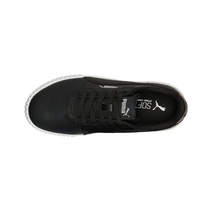 PUMA Zapatillas Carina 2.0 con cierre alternativo para niños unisex, negro-puma Black-puma Silver, 6 Big Kid