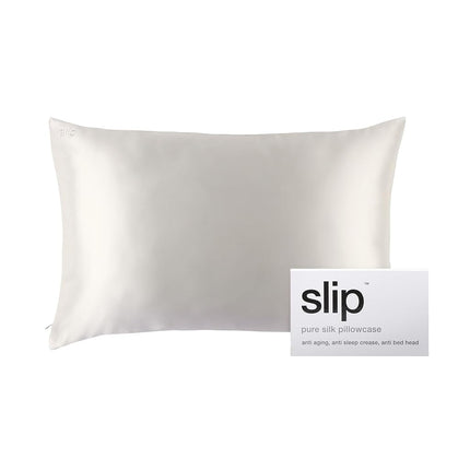 Slip Silk Queen Pillowcase, White | 100% Pure 22 M
