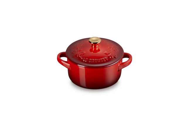 Le Creuset Stoneware Holly Collection Mini Round C