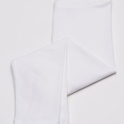 The Children's Place girls Capri leggings pants, White/Black 2 Pack, X-Small US