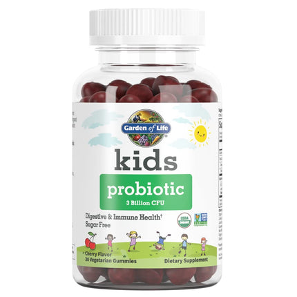 Garden of Life Probiotics for Kids, Cherry Flavor 