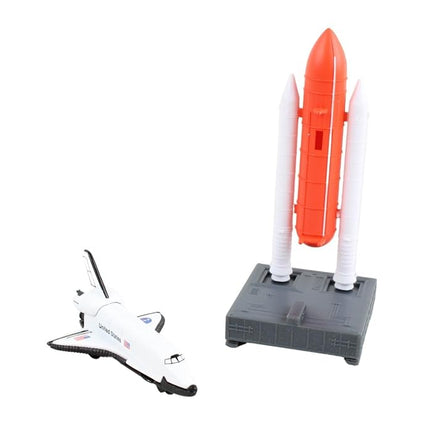 Daron Space Shuttle On Launch Pad Diecast Toy