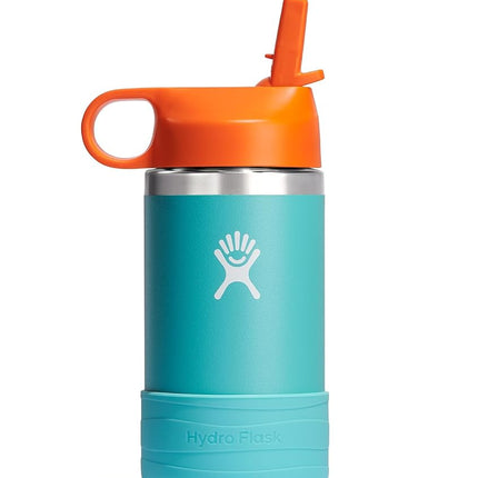 Hydro Flask 12 Oz Kids Wide Mouth Straw Cap and Bo