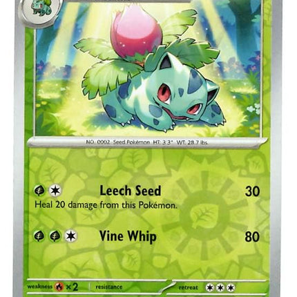 Pokemon - Ivysaur 002/165 + That Chunky Yellow Mou