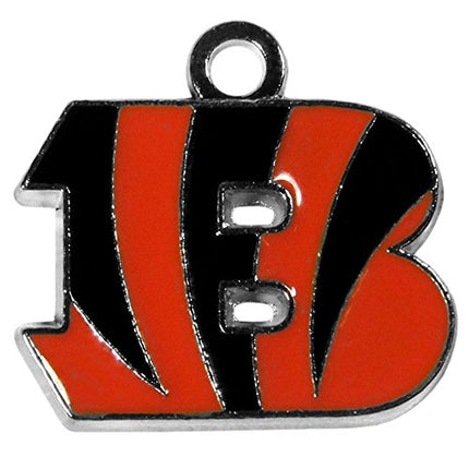 Siskiyou Sports NFL Cincinnati Bengals Pendientes Colgantes Cromados para Mujer