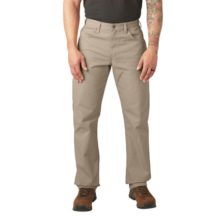 Dickies Men's Big-Tall Relaxed Fit Duck Jean, Desert Sand, 50x32