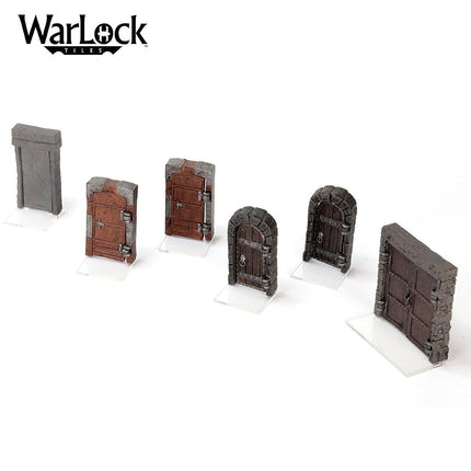 WizKids WarLock Tiles Miniatures - Doors and Archways