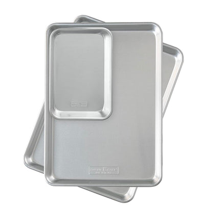 Nordic Ware Naturals Two Half Sheets with 1/8 Shee
