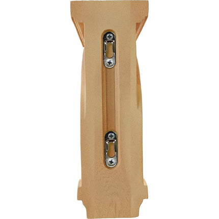 Ekena COR03X05X09SCRO 3 1/4-Inch Width x 5-Inch Depth x 9-Inch Height Scroll Corbel - Red Oak