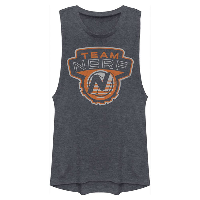 Hasbro Women's Team Nerf Badge Festival Muscle T-S