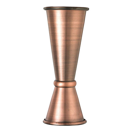 Barfly Japanese Style Jigger, 25 ml x 50 ml, Antiq